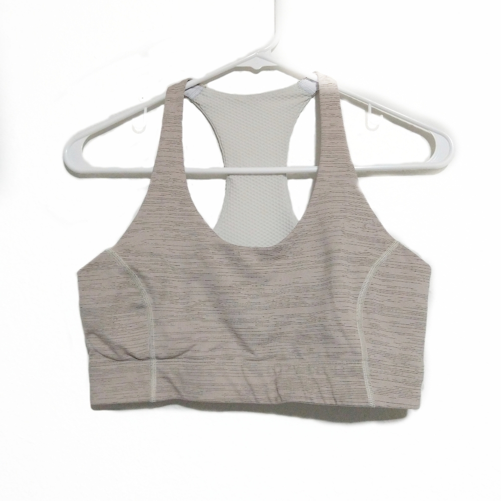 Outdoor Voices Tan Neutral Sports Bra Size M